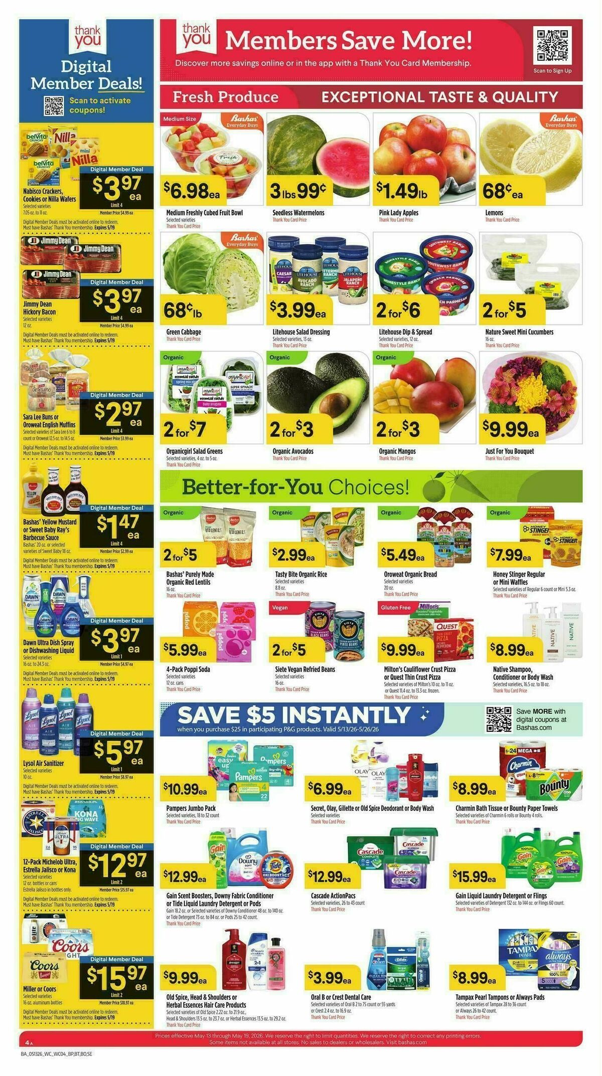Bashas Weekly Ad from May 13