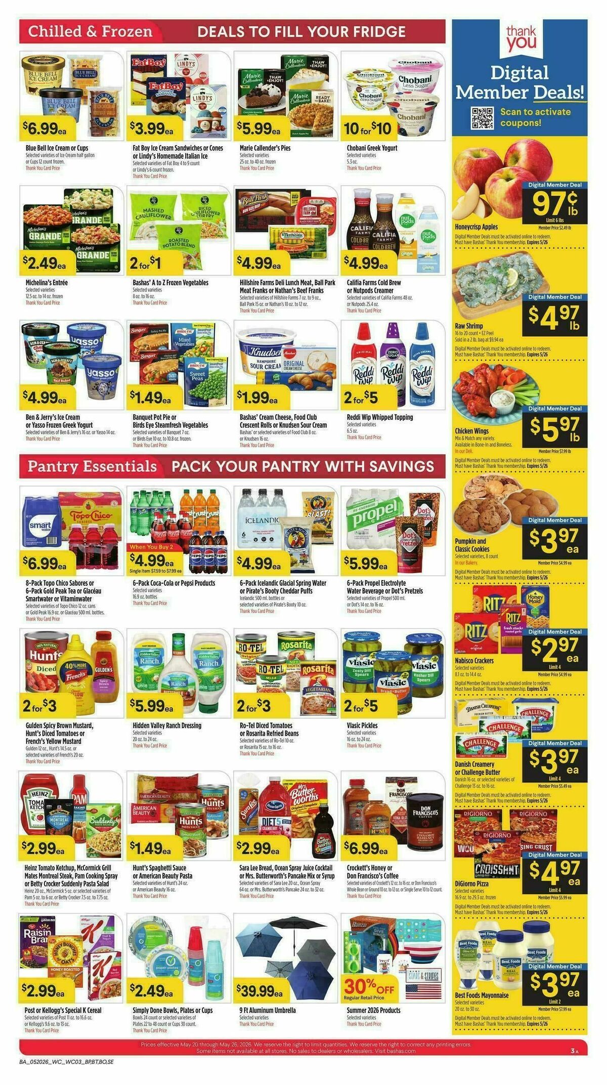Bashas Weekly Ad from May 20