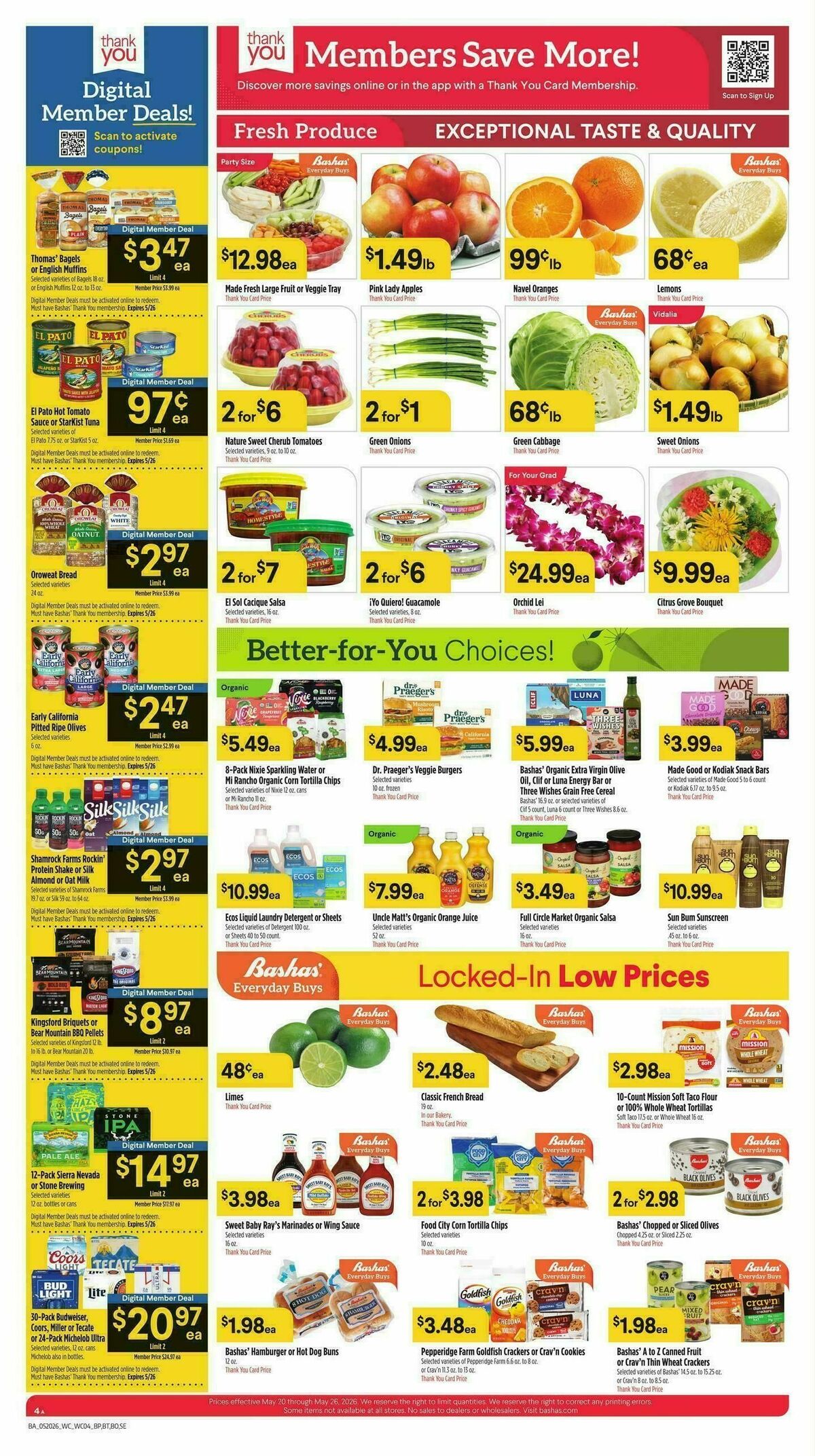Bashas Weekly Ad from May 20