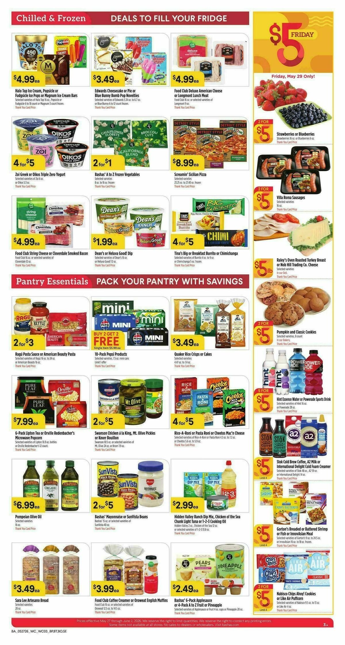Bashas Weekly Ad from May 27