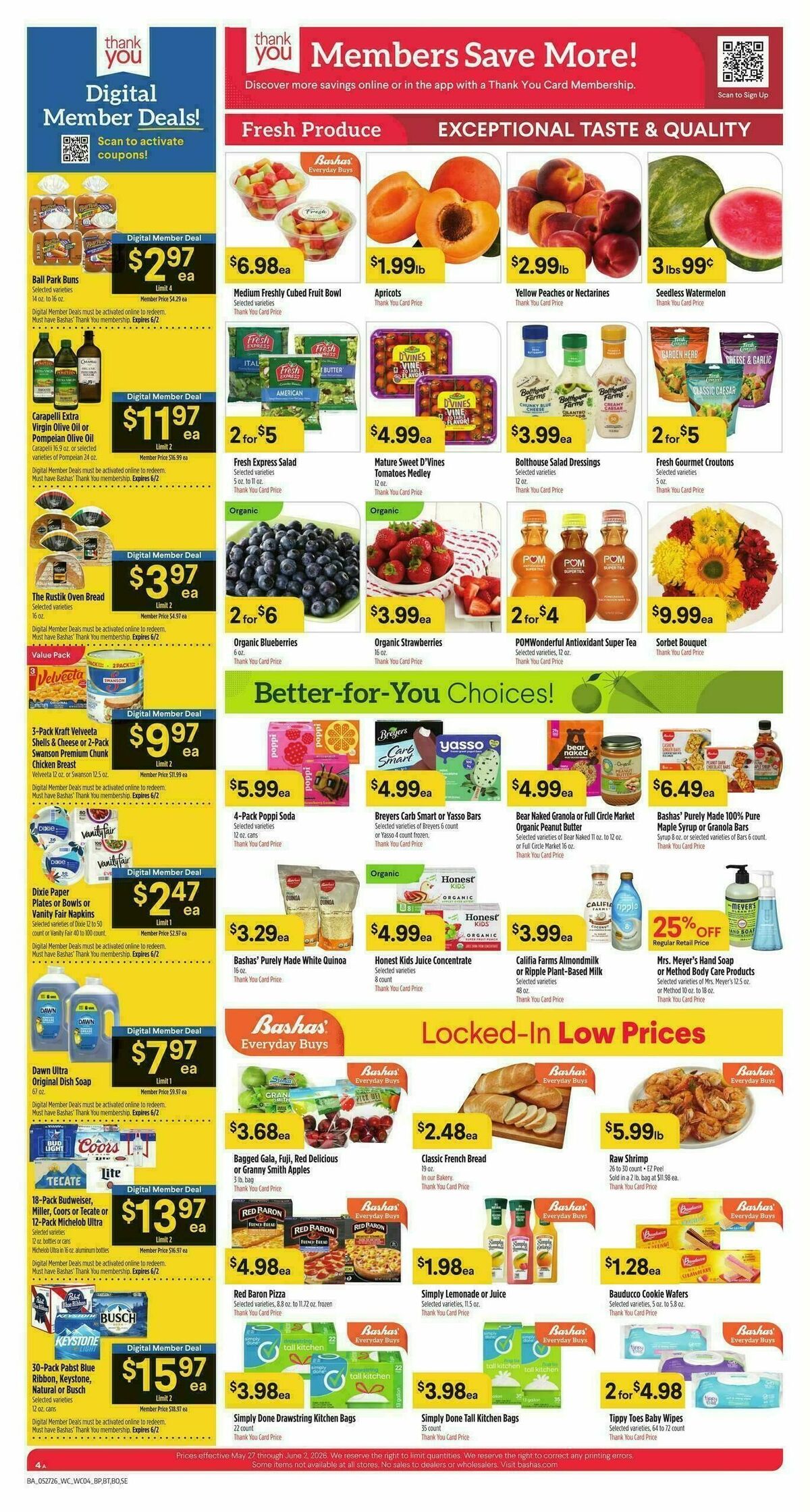 Bashas Weekly Ad from May 27