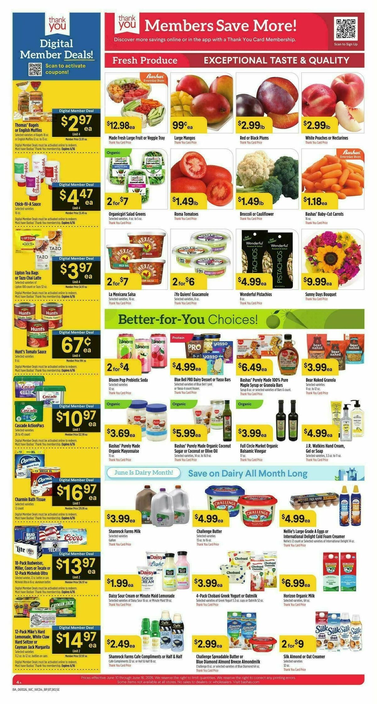 Bashas Weekly Ad from June 10
