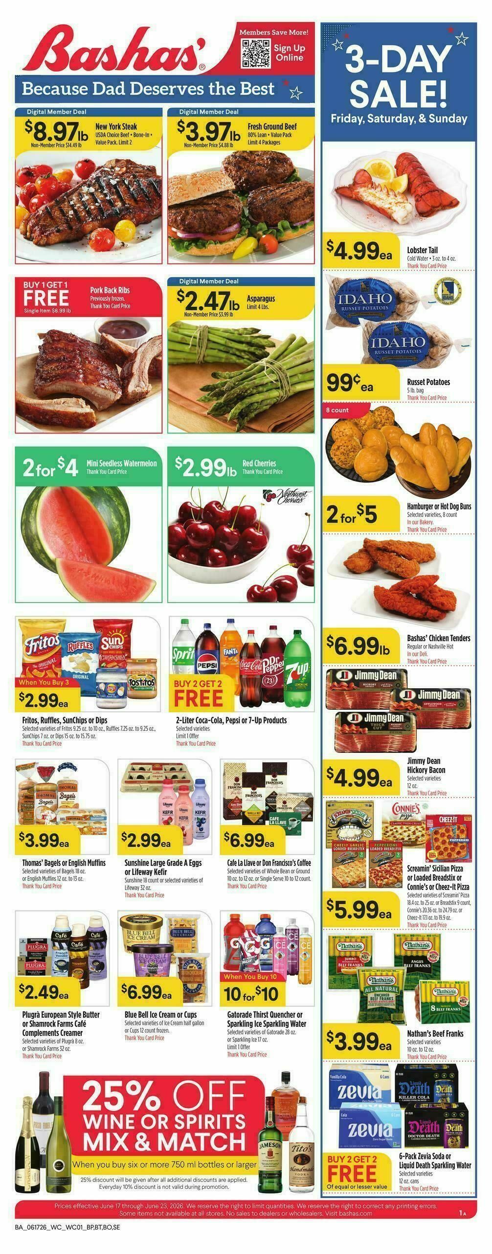 Bashas Weekly Ad from June 17