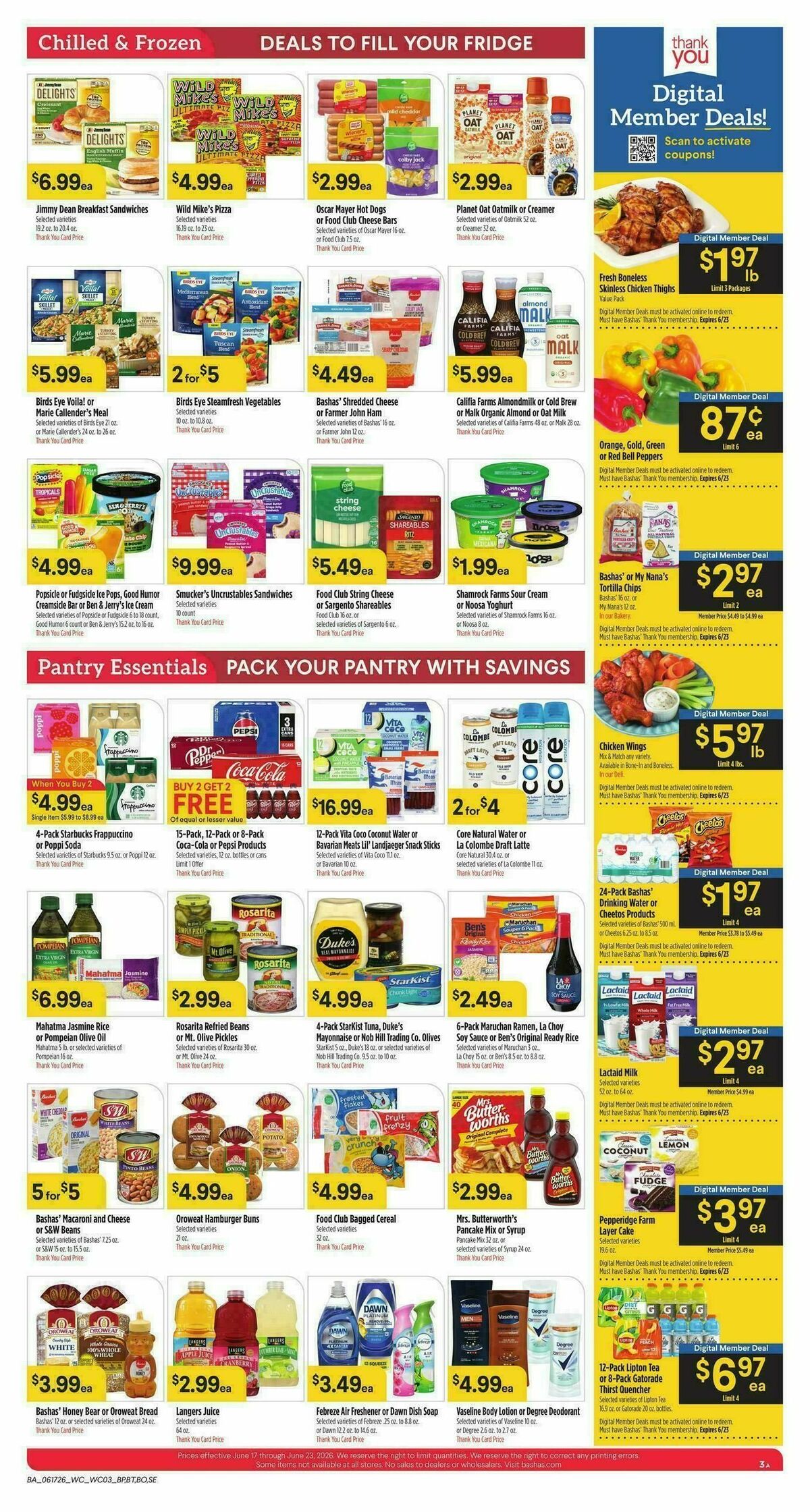 Bashas Weekly Ad from June 17