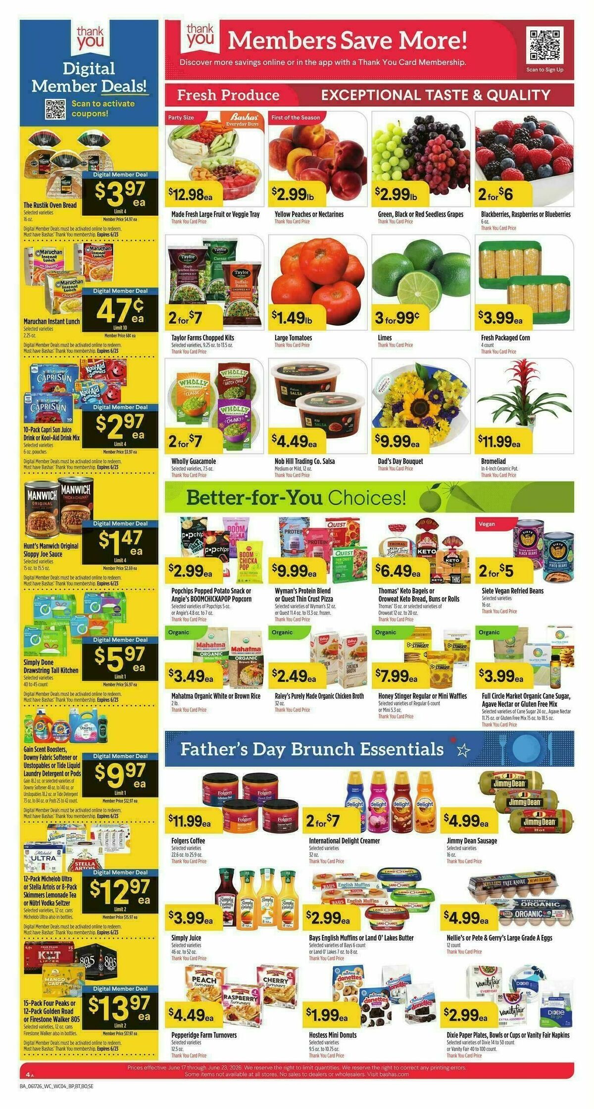 Bashas Weekly Ad from June 17