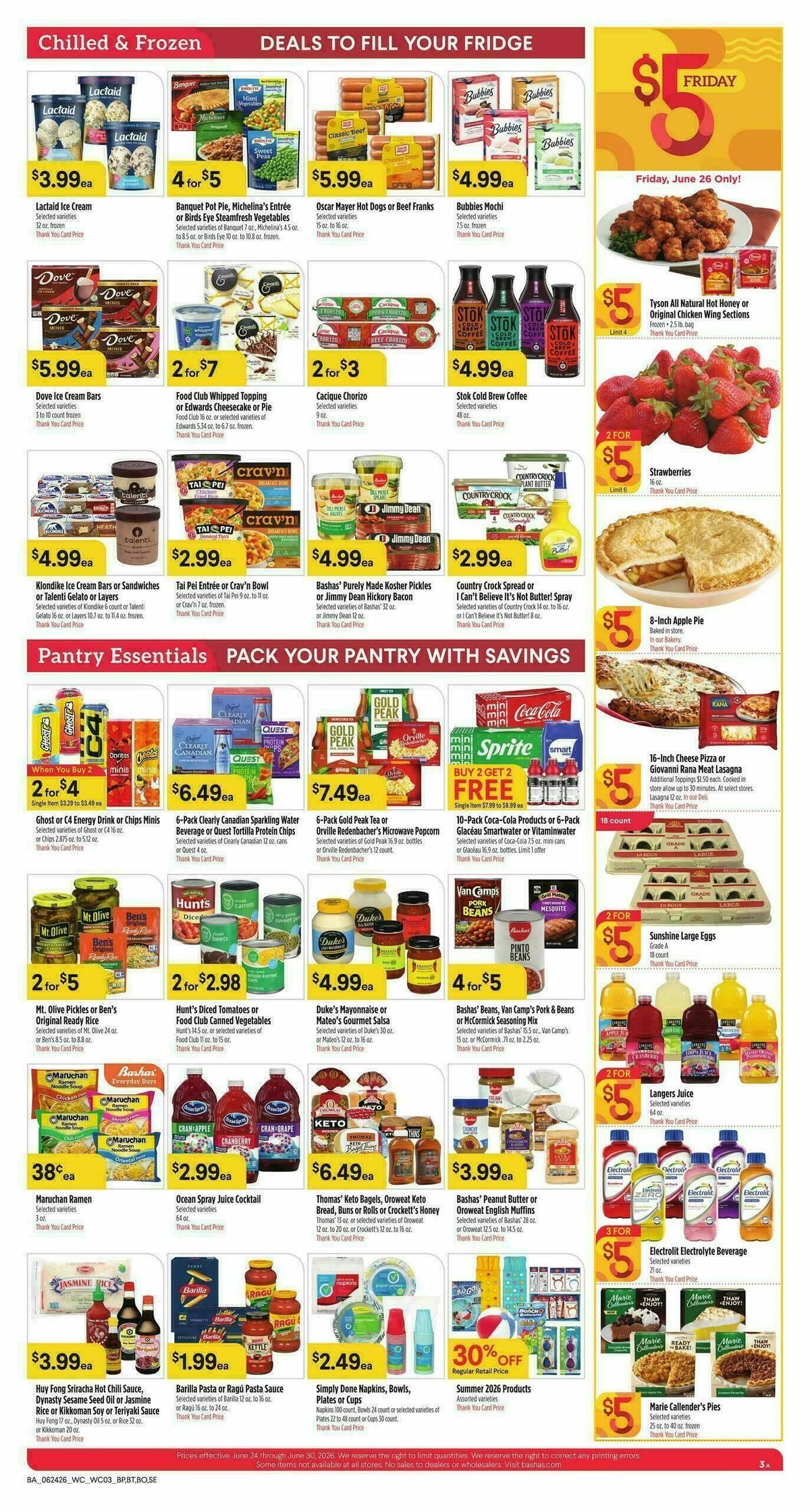 Bashas Weekly Ad from June 24