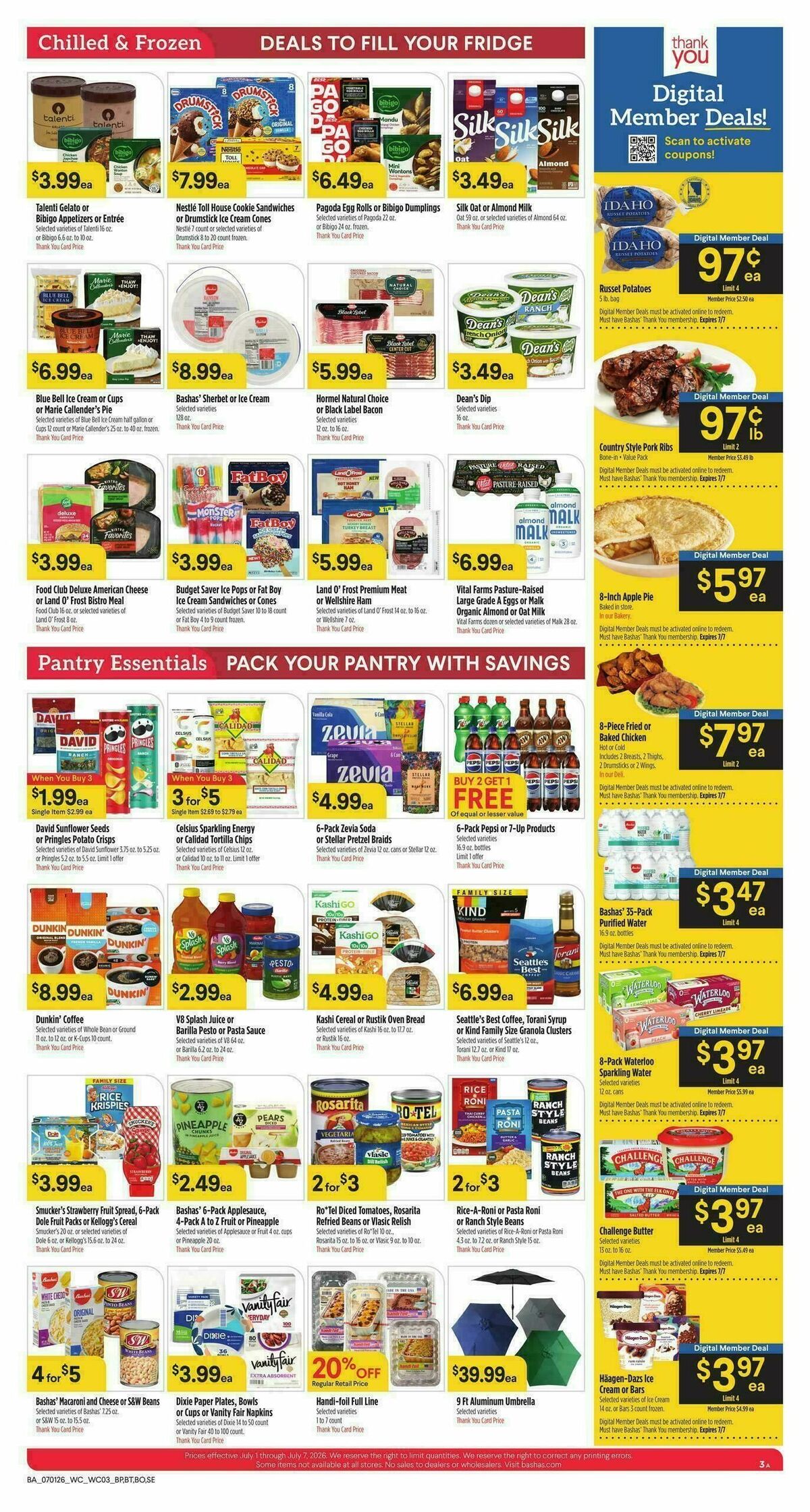 Bashas Weekly Ad from July 1