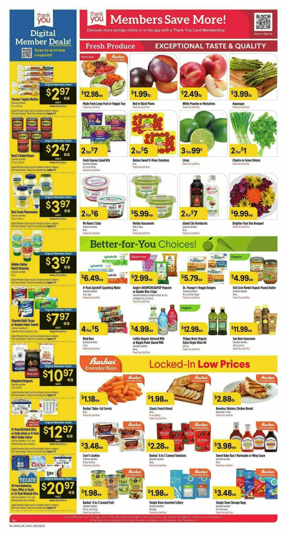 Bashas Weekly Ad from July 1
