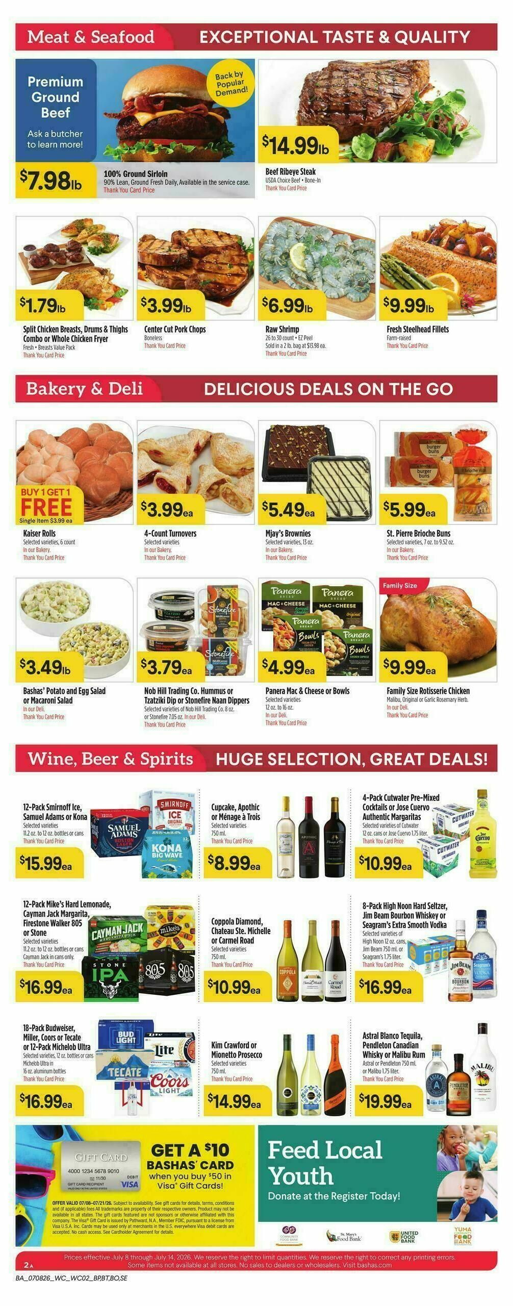 Bashas Weekly Ad from July 8