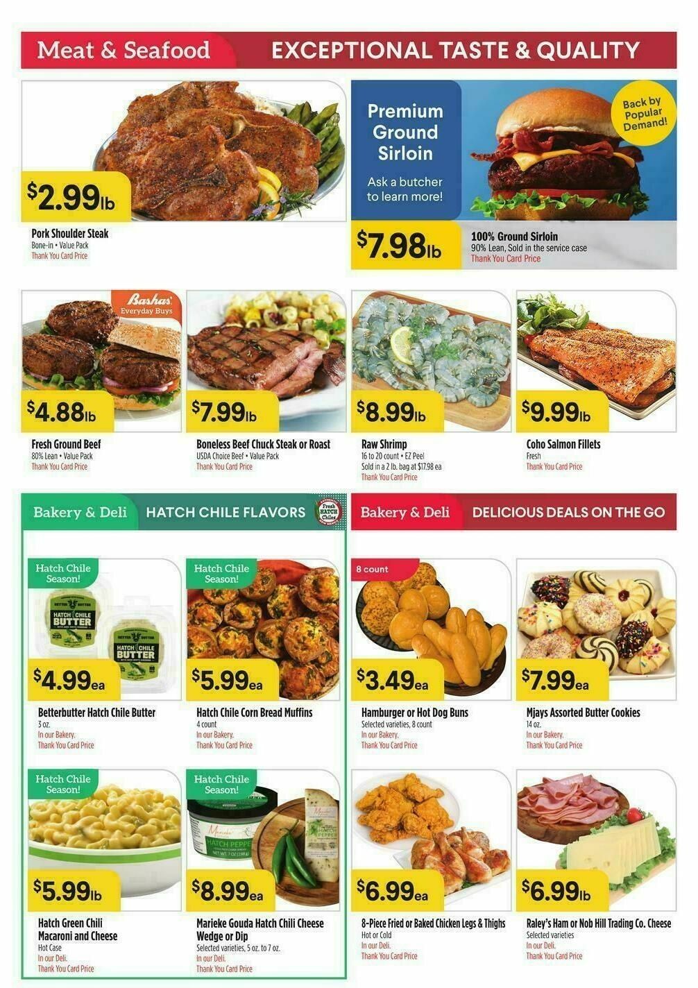 Bashas Weekly Ad from August 12