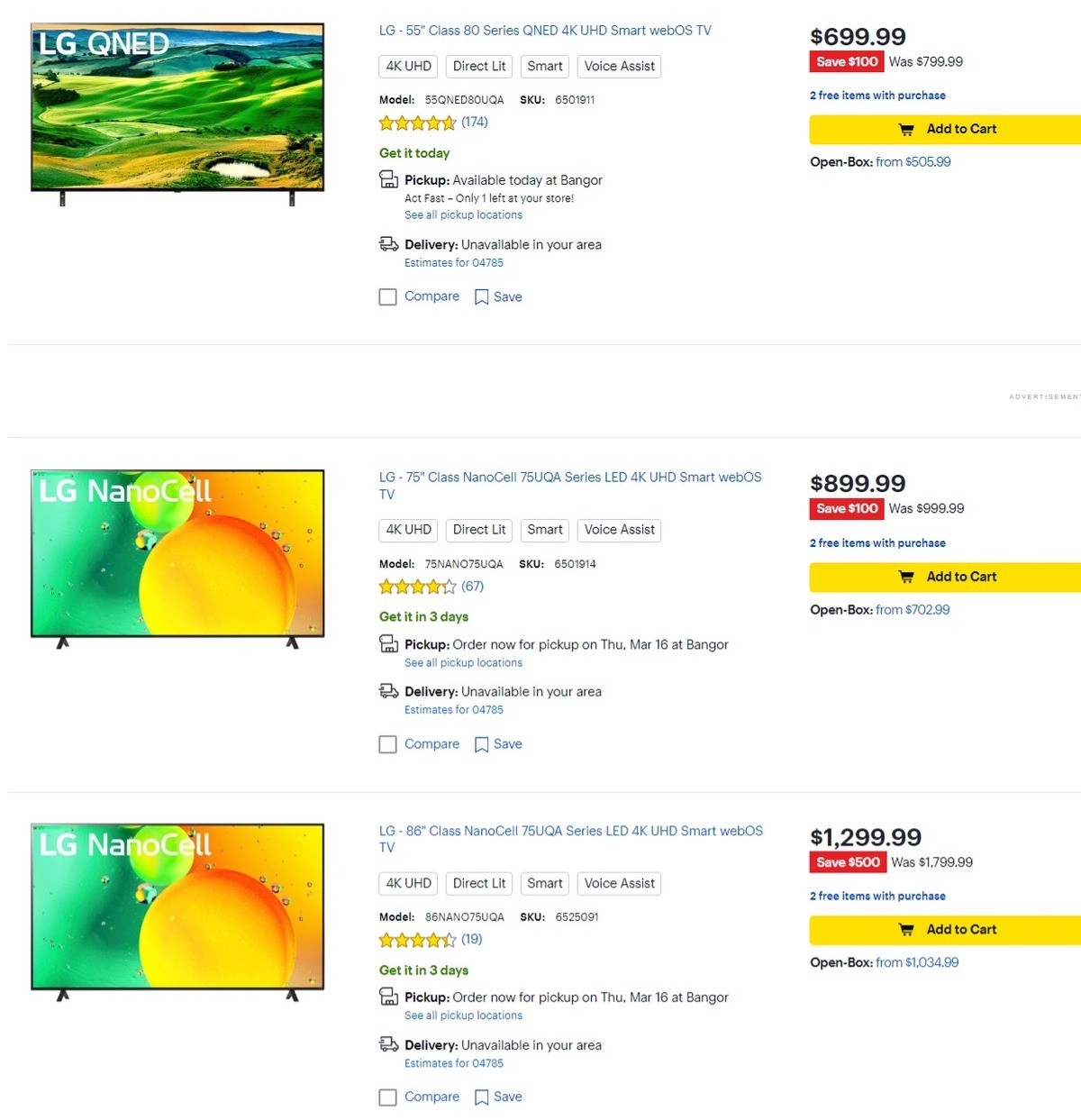 Best Buy Weekly Ad from March 13