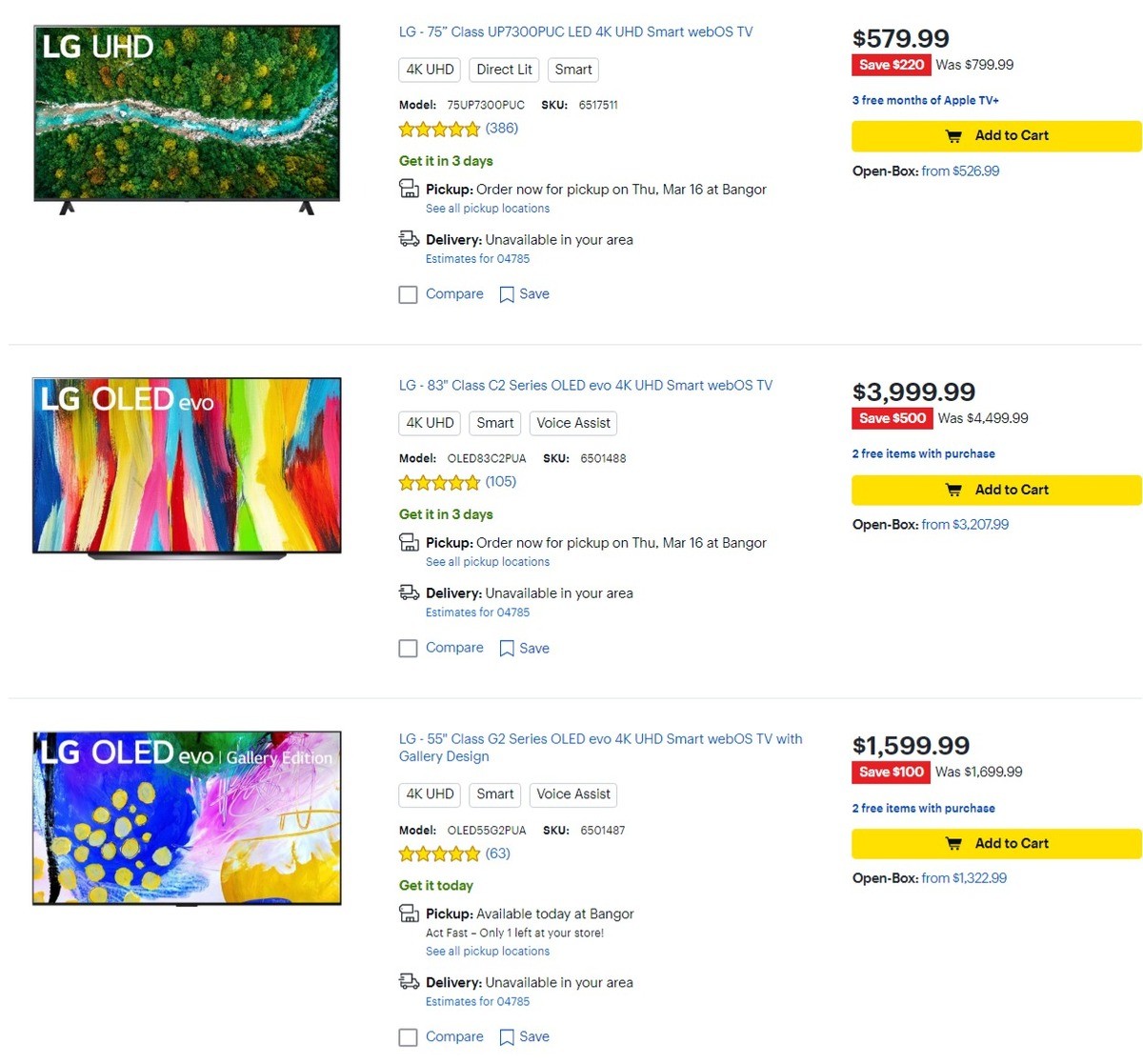 Best Buy Weekly Ad from March 13