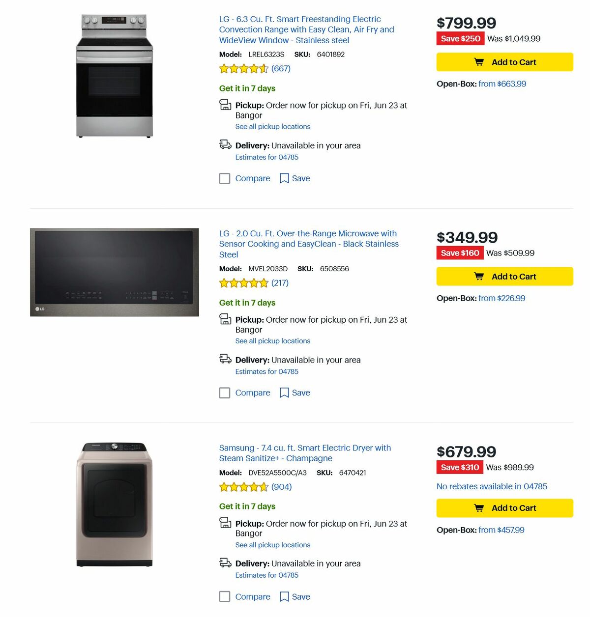 Best Buy Weekly Ad from June 16