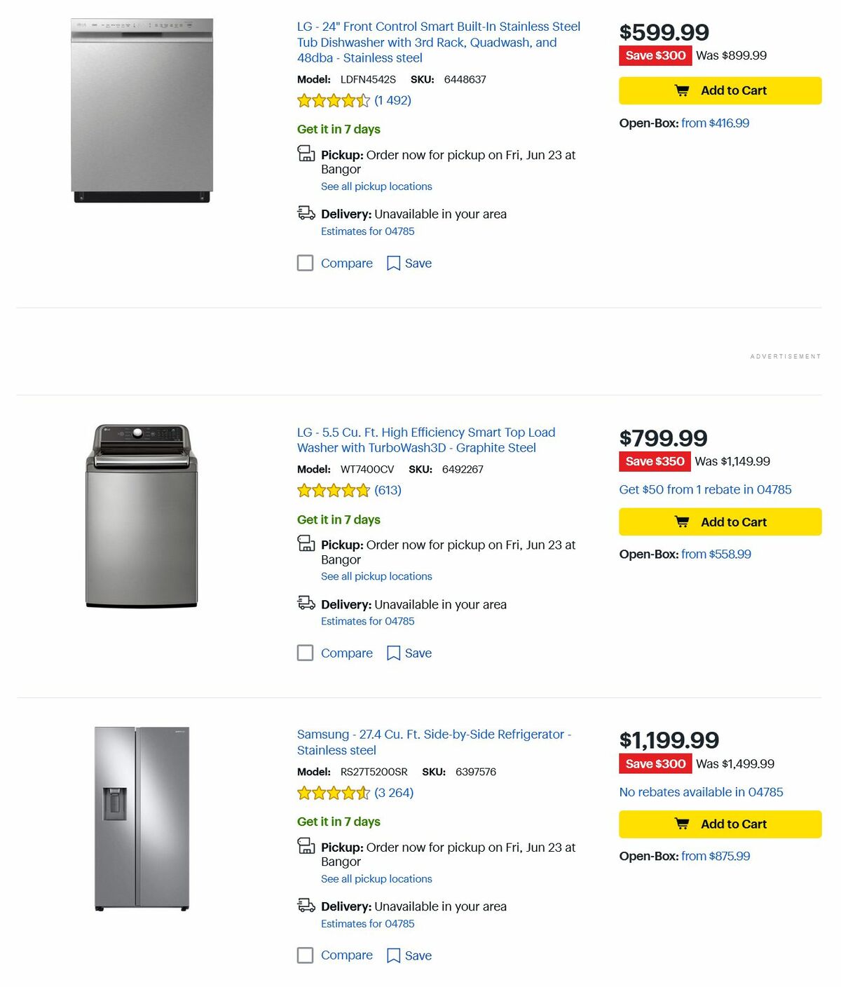 Best Buy Weekly Ad from June 16