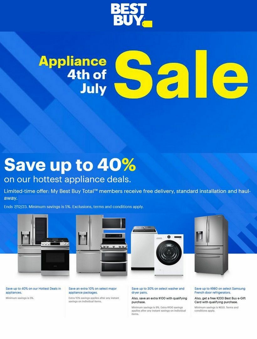 Best Buy Weekly Ad from July 4