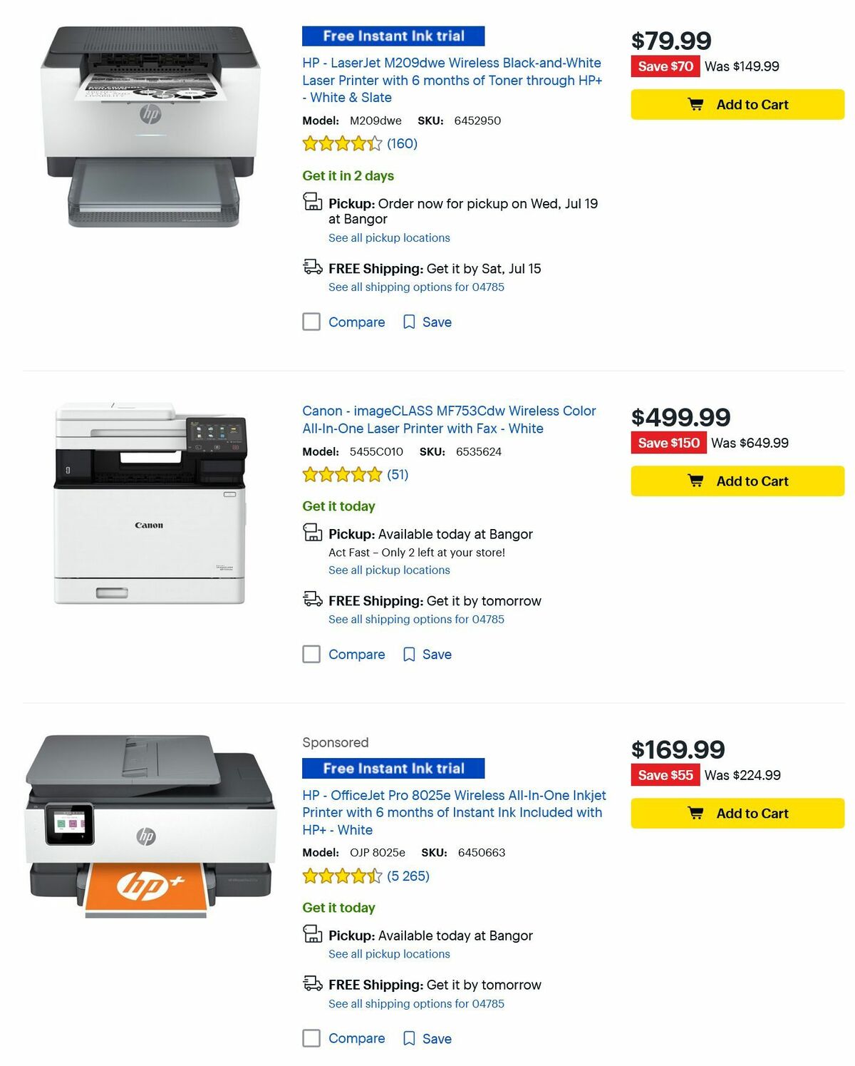 Best Buy Weekly Ad from July 13