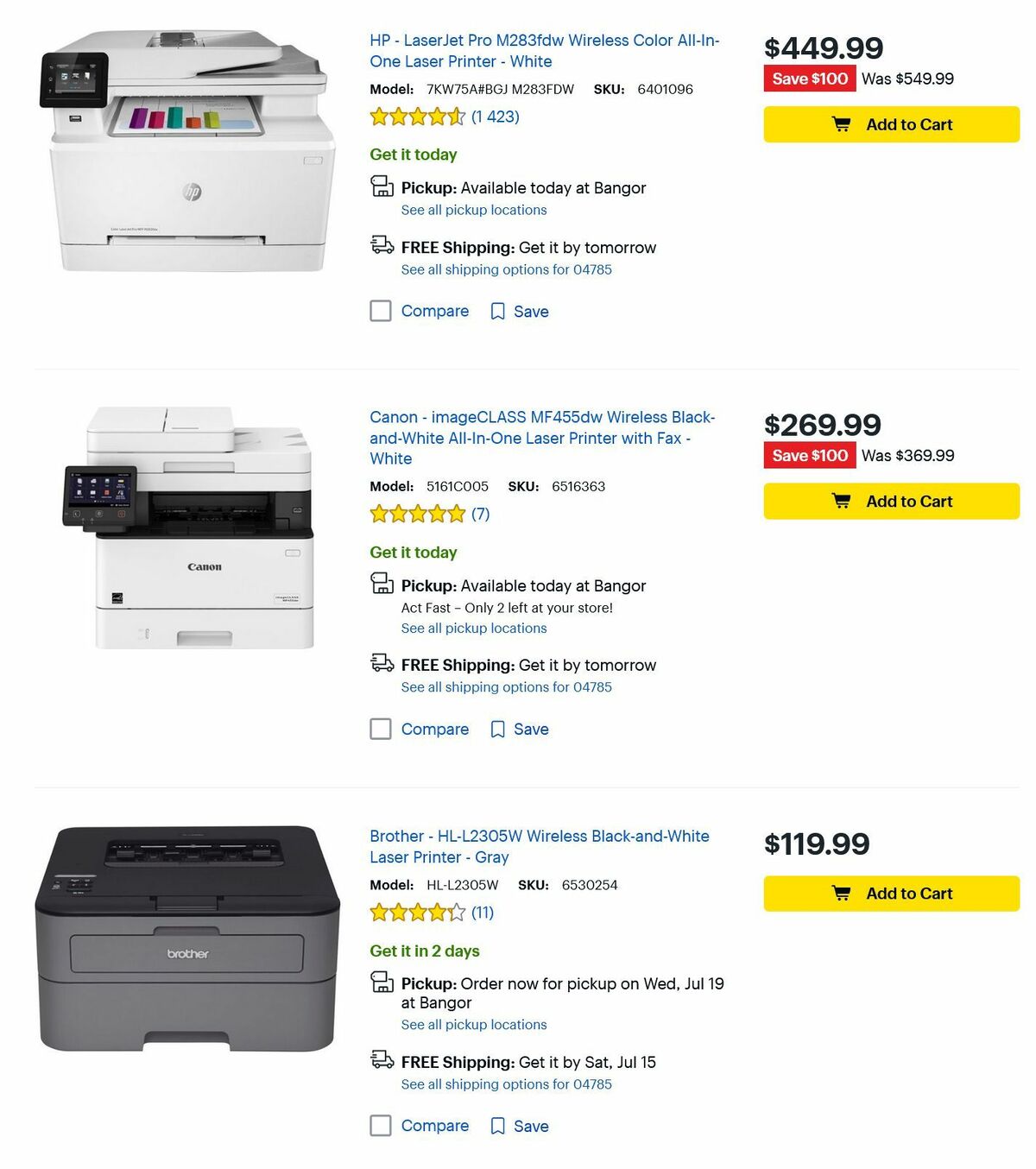 Best Buy Weekly Ad from July 13