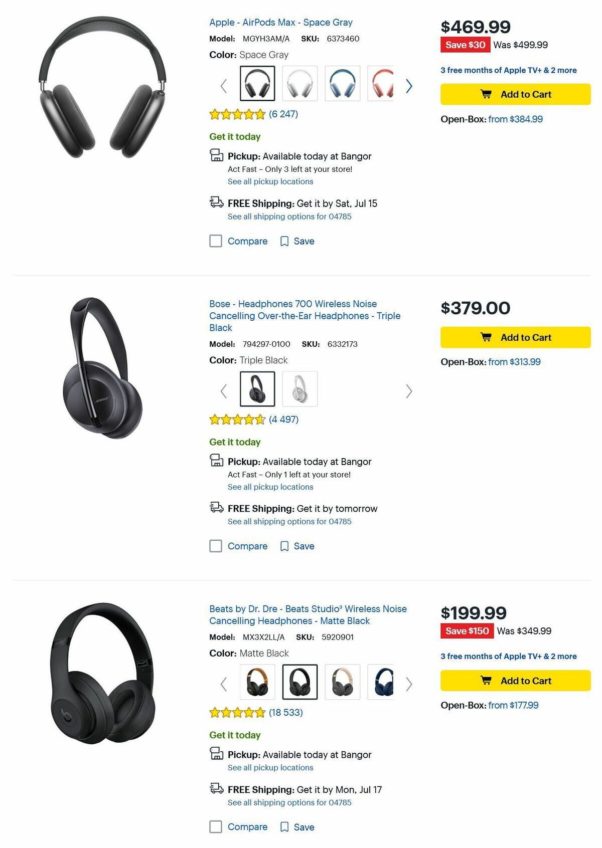 Best Buy Weekly Ad from July 13