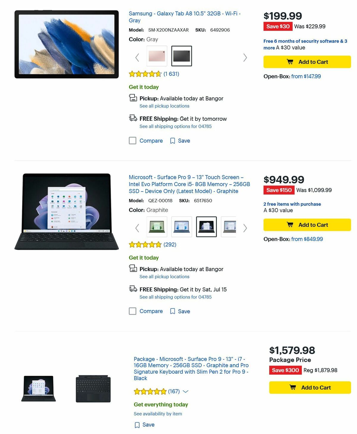 Best Buy Weekly Ad from July 13