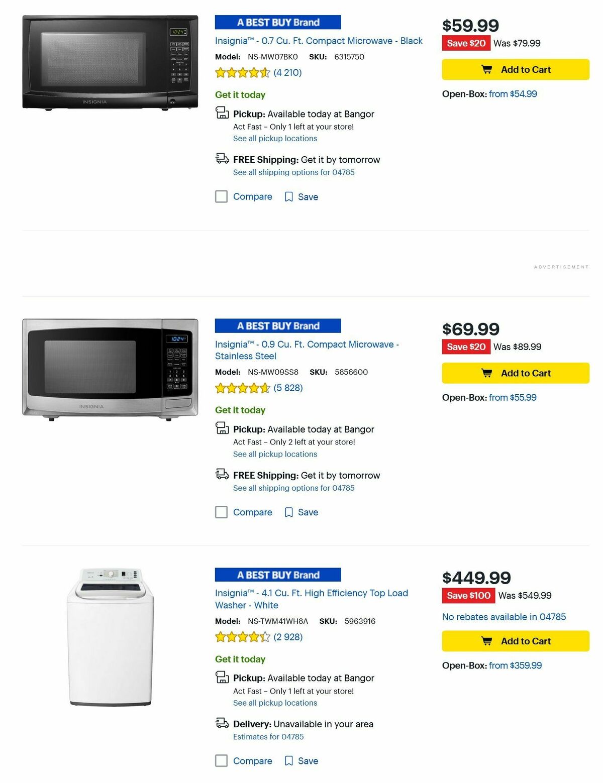 Best Buy Weekly Ad from August 21