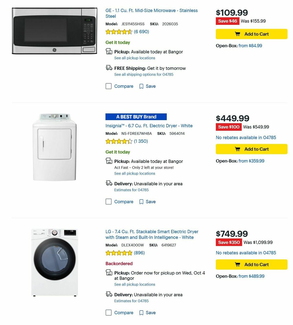 Best Buy Weekly Ad from August 21