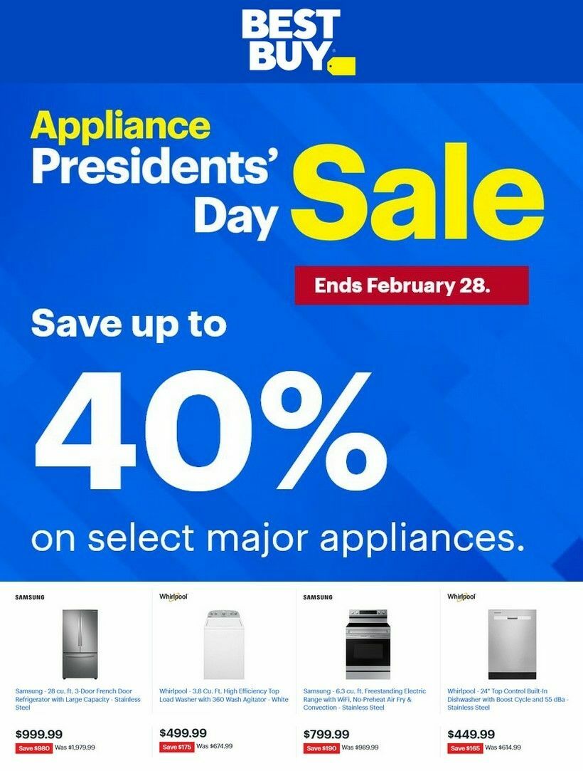 Best Buy Weekly Ad from February 12