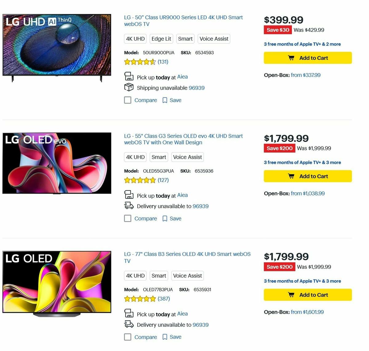 Best Buy Weekly Ad from April 1