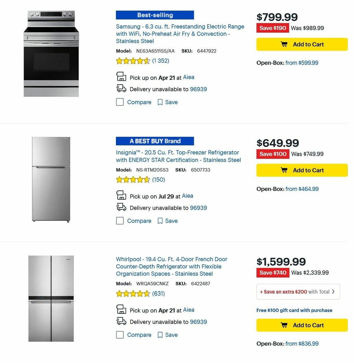 Best Buy Weekly Ad from April 9