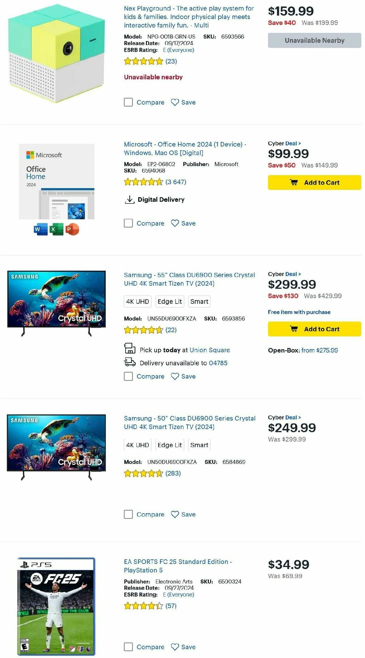 Best Buy Weekly Ad from December 1