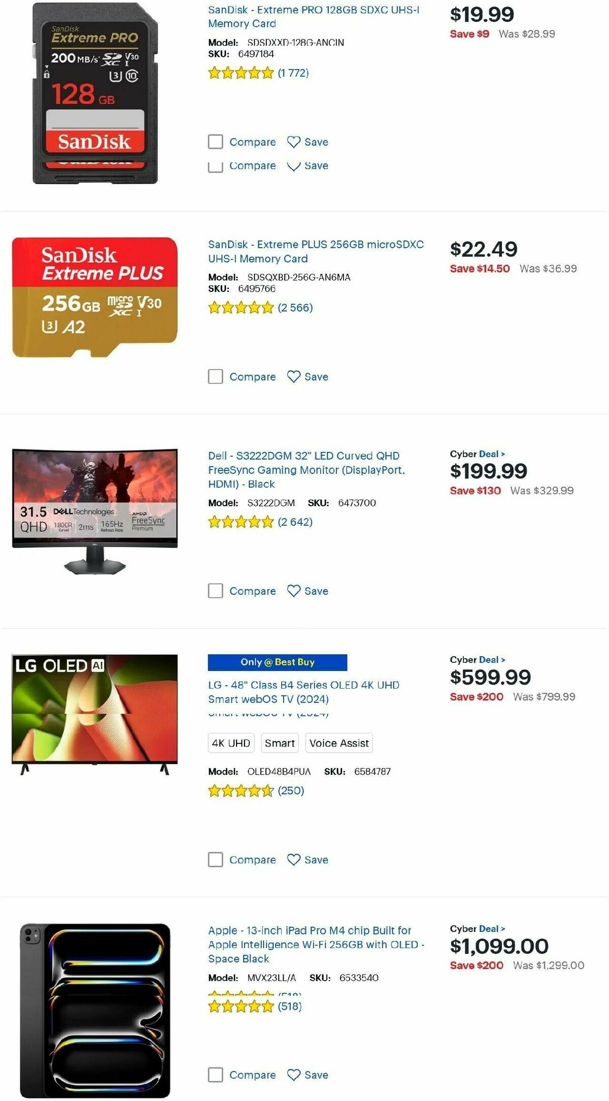 Best Buy Weekly Ad from December 1
