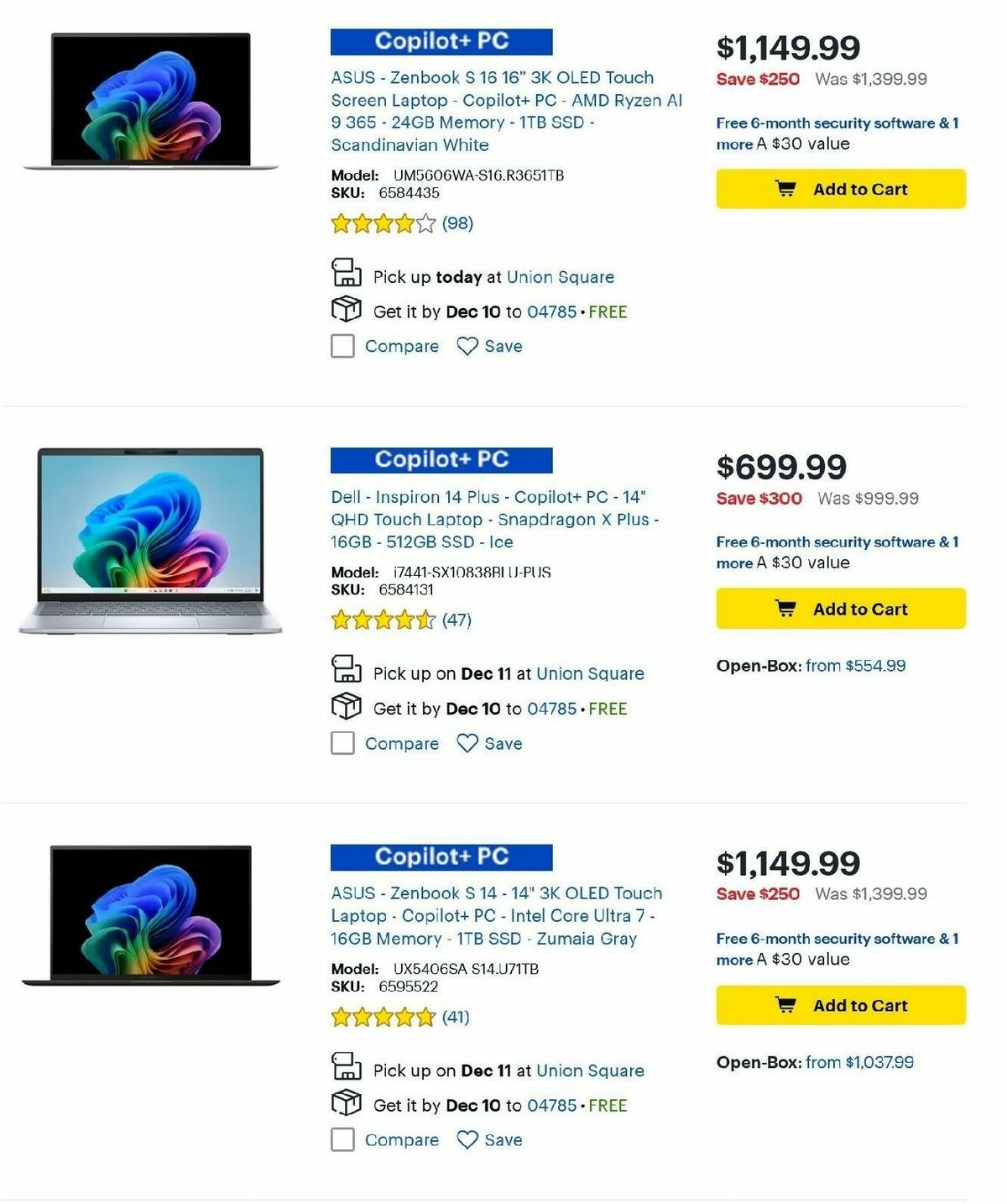 Best Buy Weekly Ad from December 7