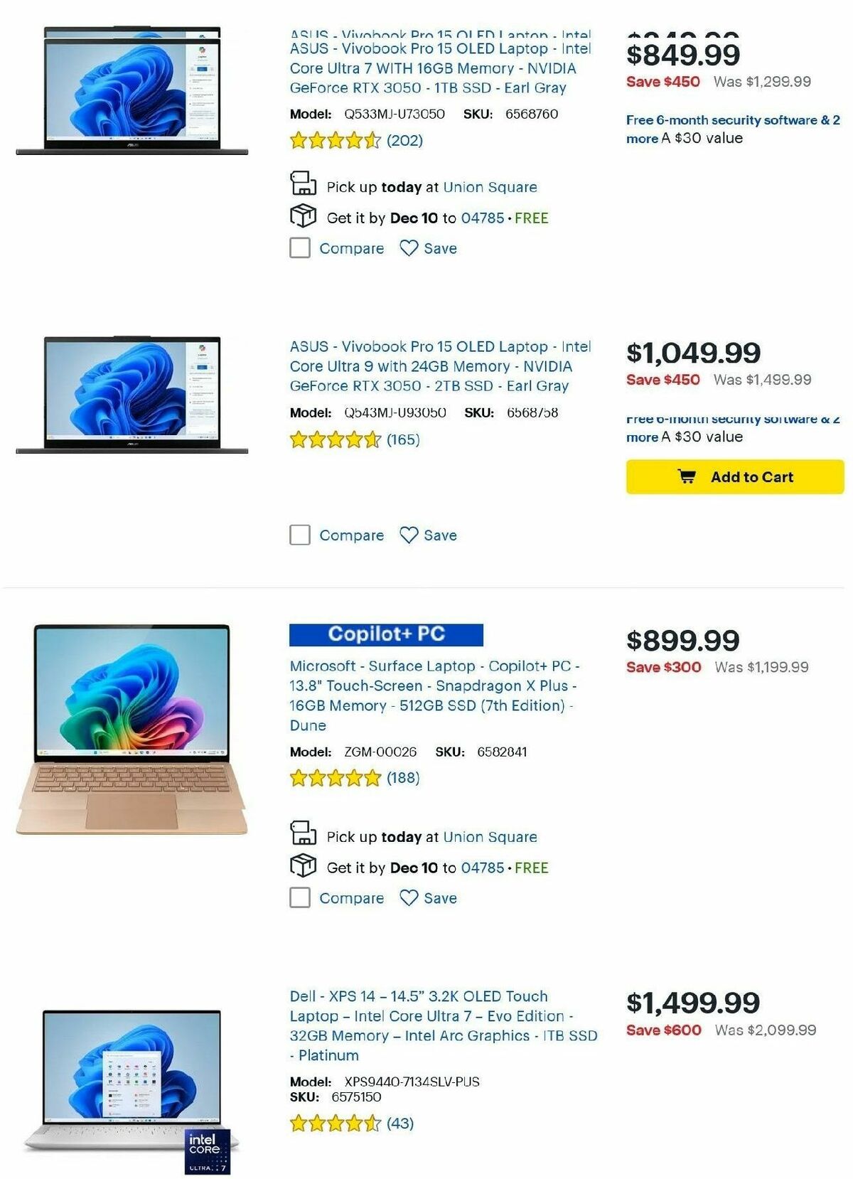 Best Buy Weekly Ad from December 7