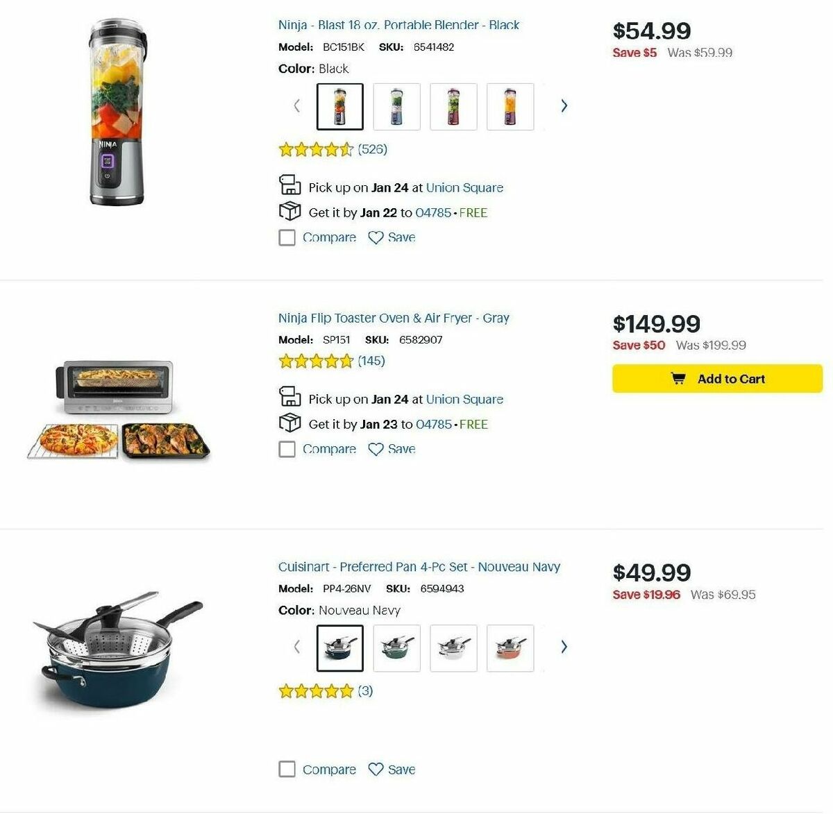 Best Buy Weekly Ad from January 20