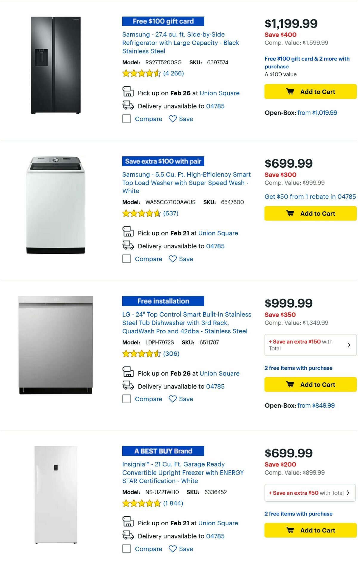 Best Buy Weekly Ad from February 17