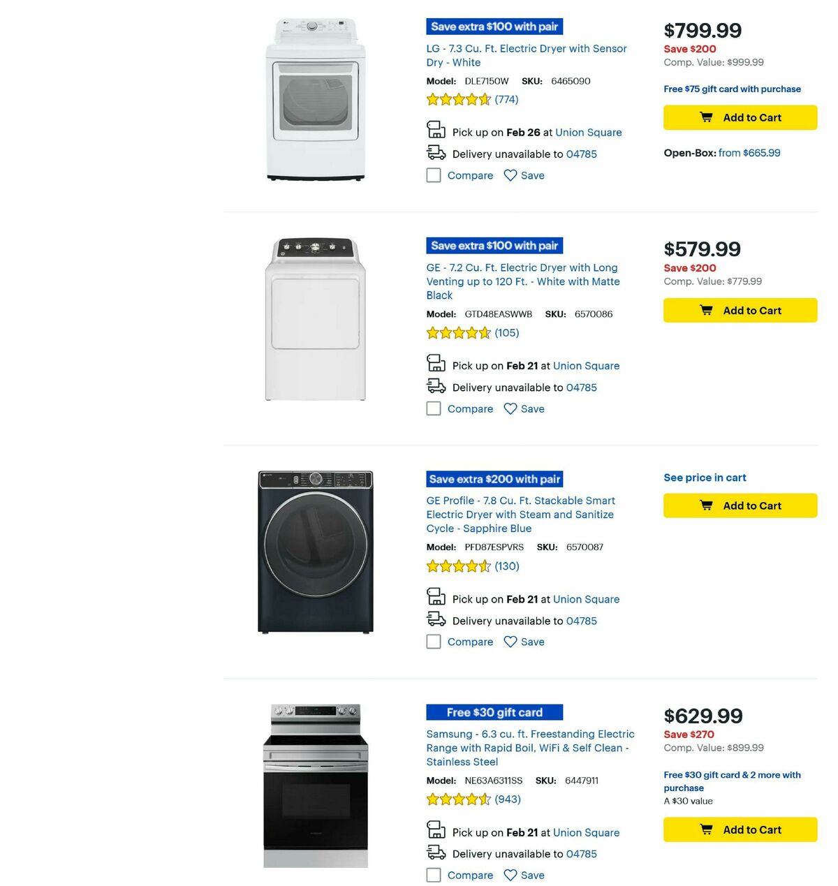 Best Buy Weekly Ad from February 17