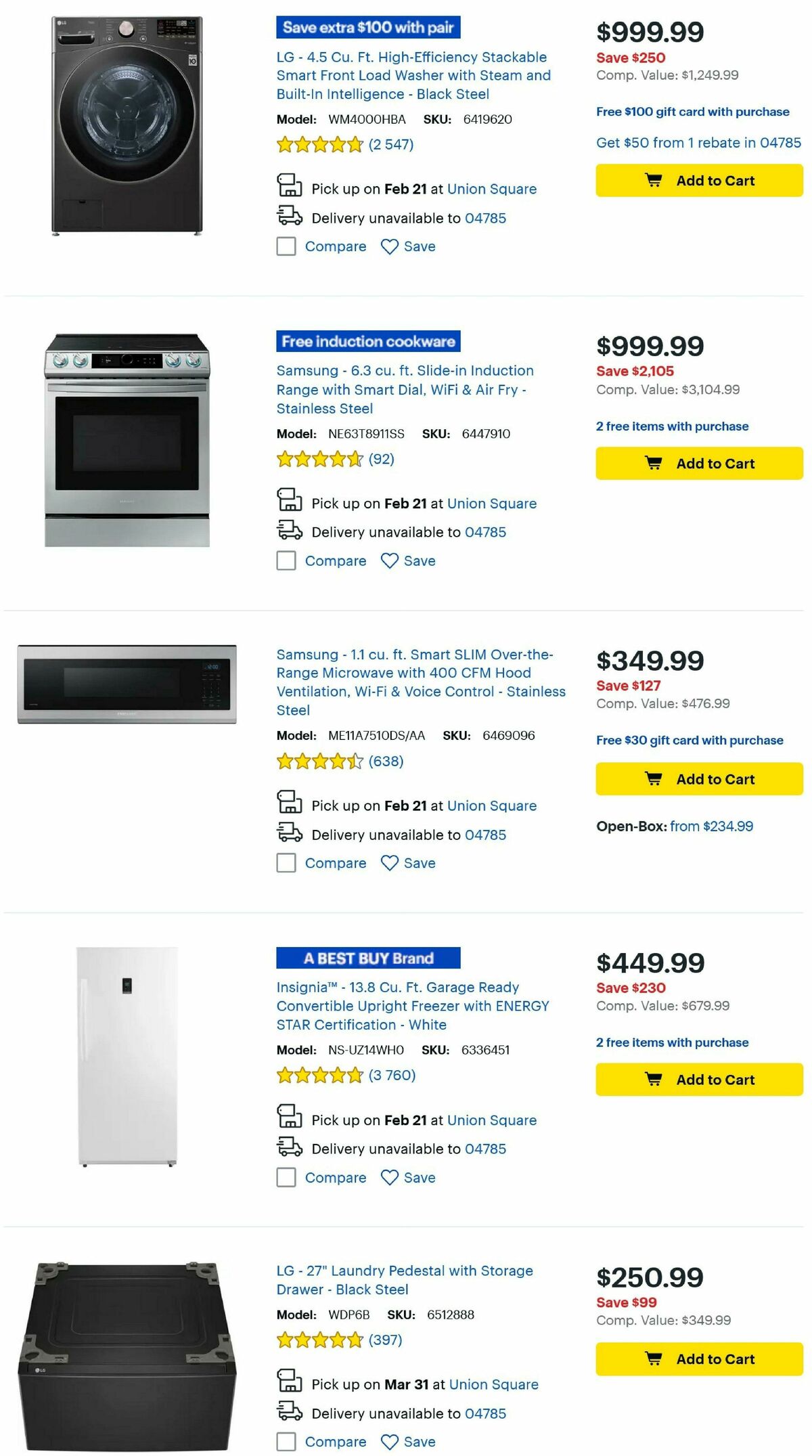 Best Buy Weekly Ad from February 17