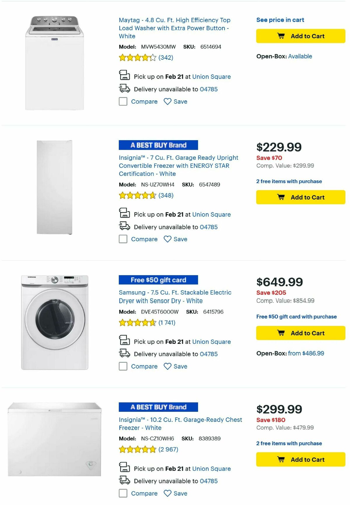 Best Buy Weekly Ad from February 17