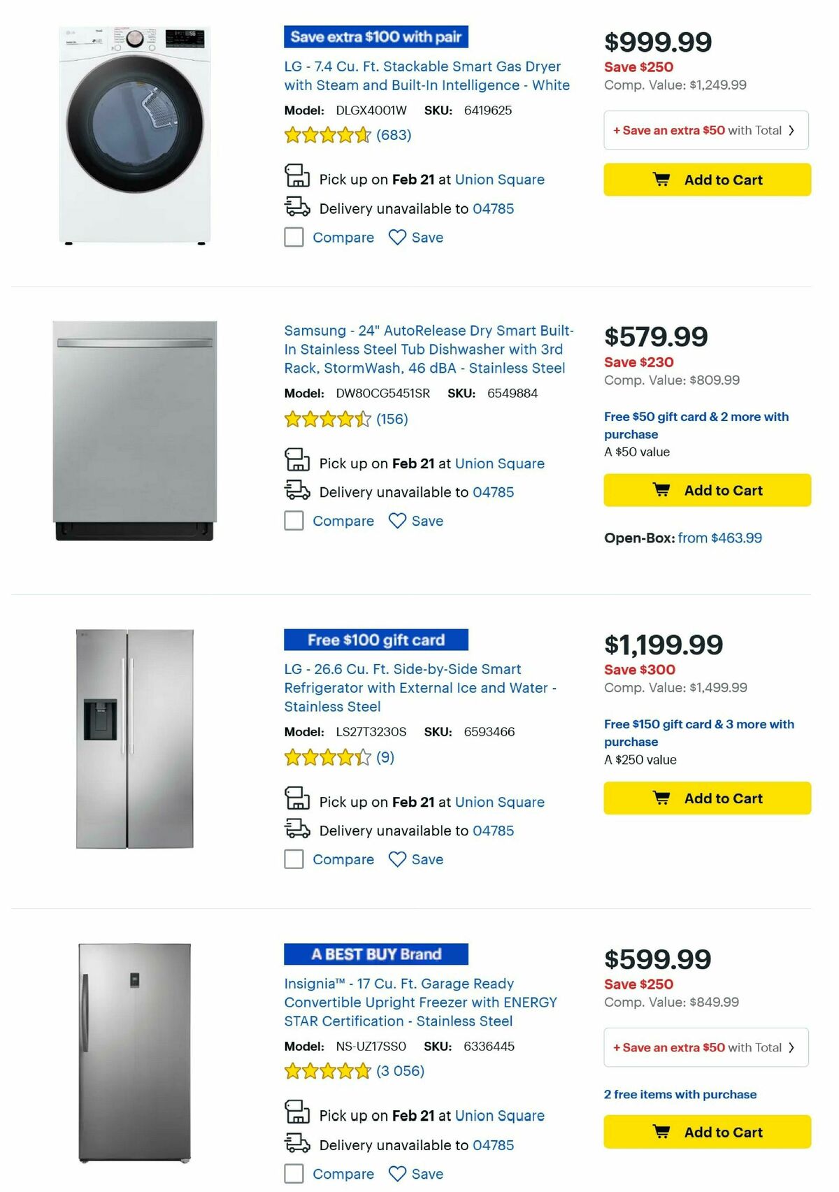 Best Buy Weekly Ad from February 17