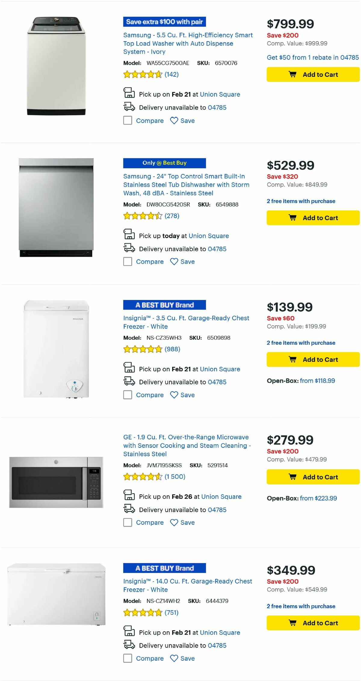 Best Buy Weekly Ad from February 17