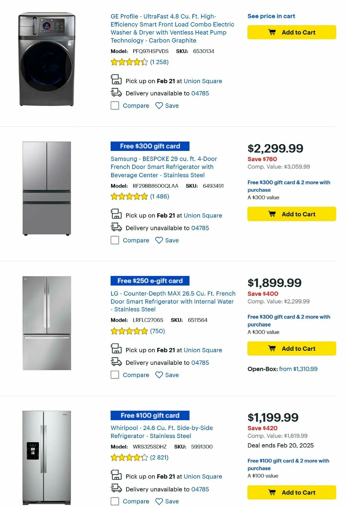 Best Buy Weekly Ad from February 17