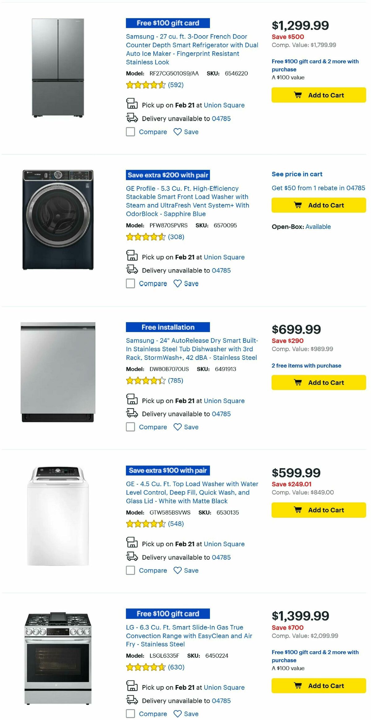 Best Buy Weekly Ad from February 17