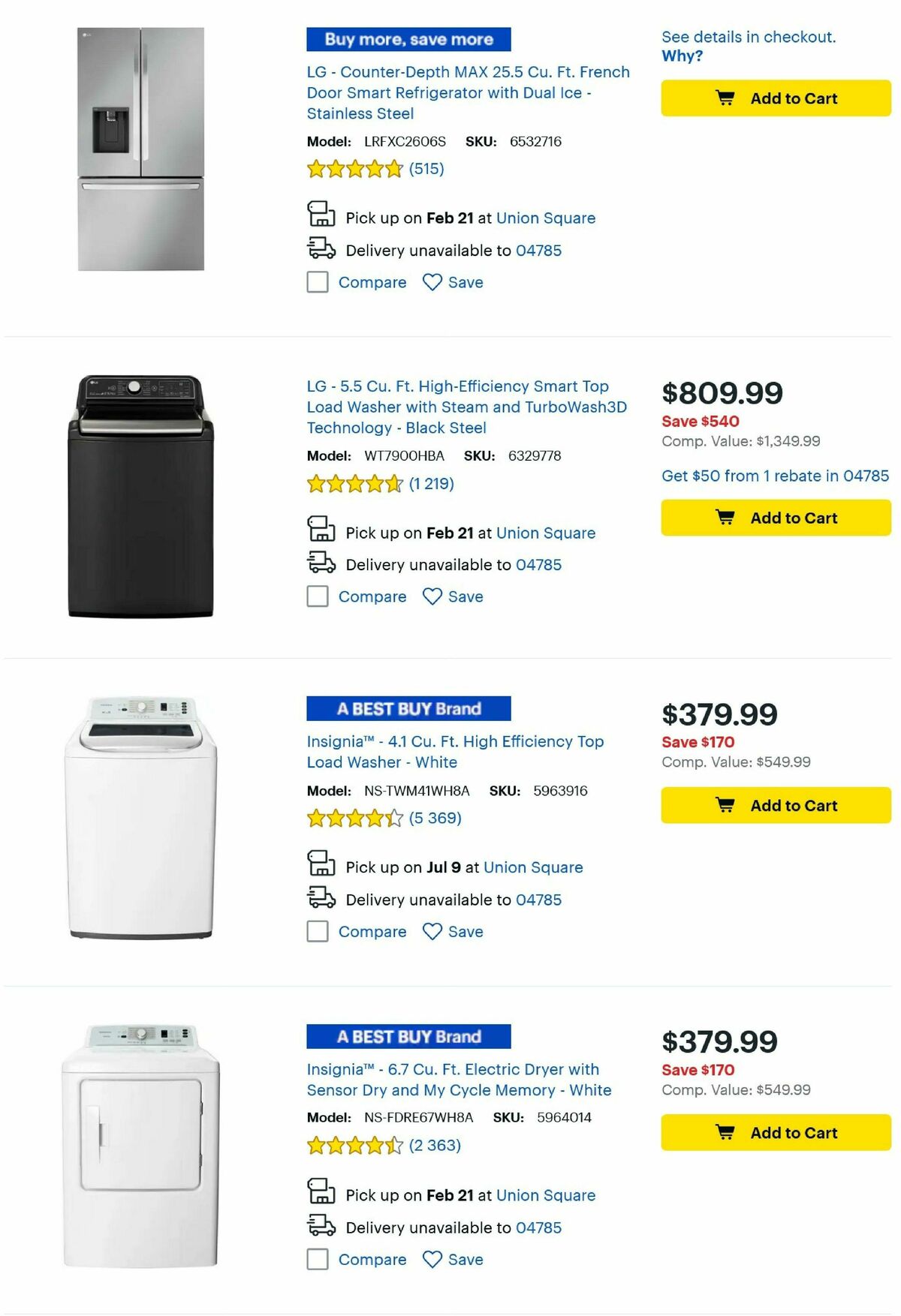 Best Buy Weekly Ad from February 17