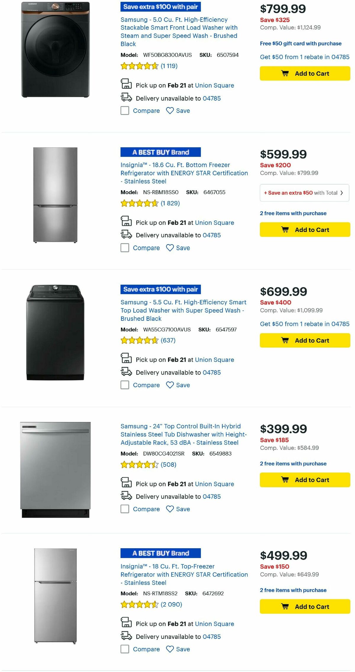 Best Buy Weekly Ad from February 17