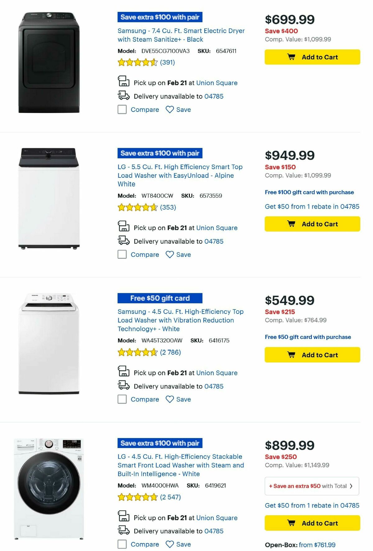 Best Buy Weekly Ad from February 17