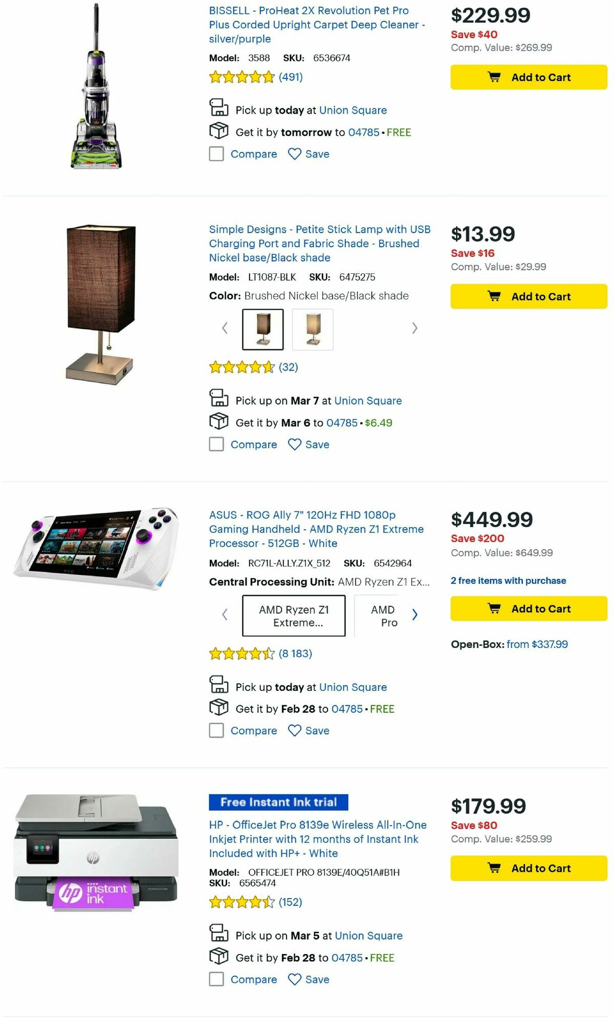 Best Buy Weekly Ad from February 26