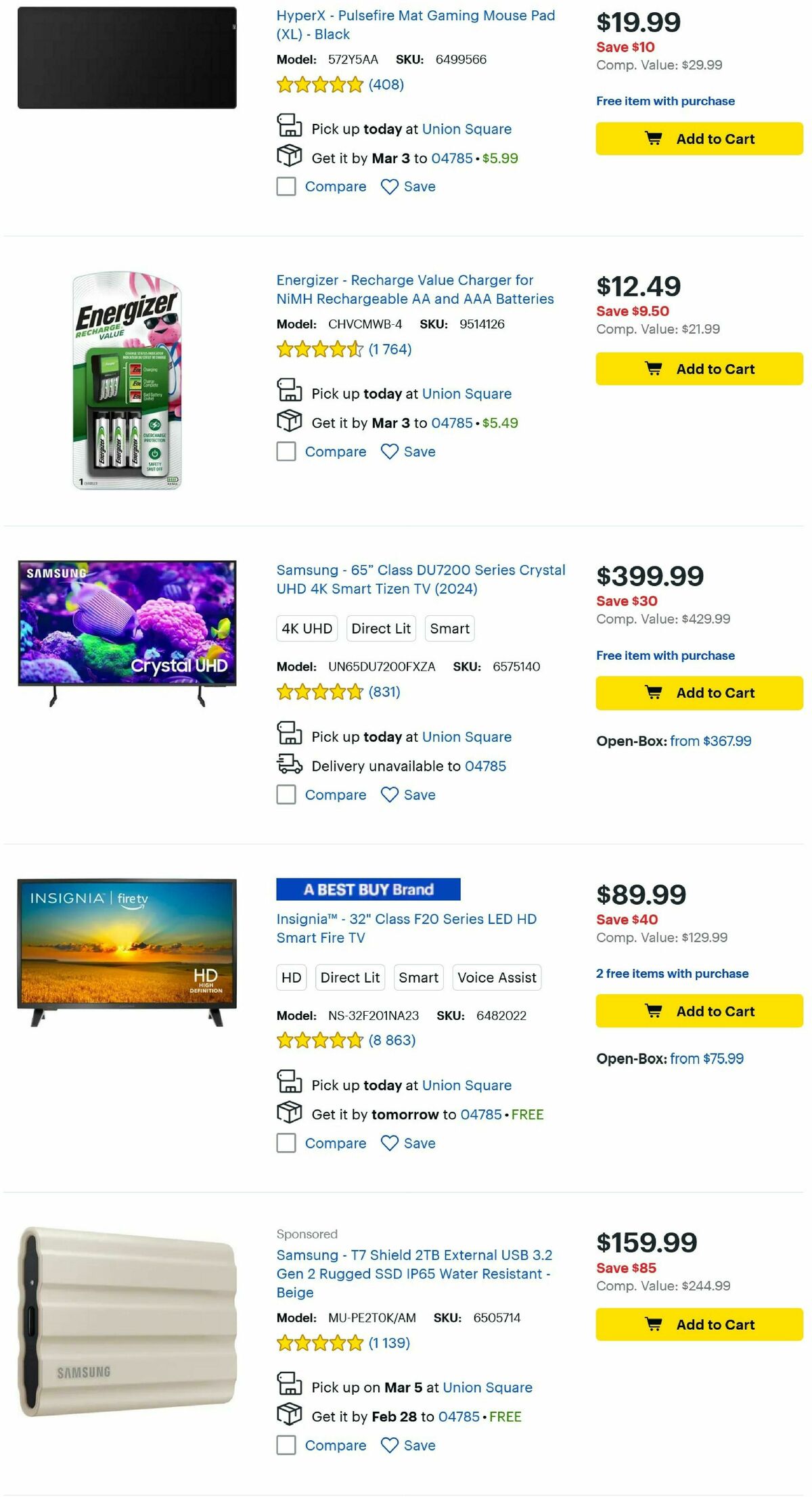 Best Buy Weekly Ad from February 26