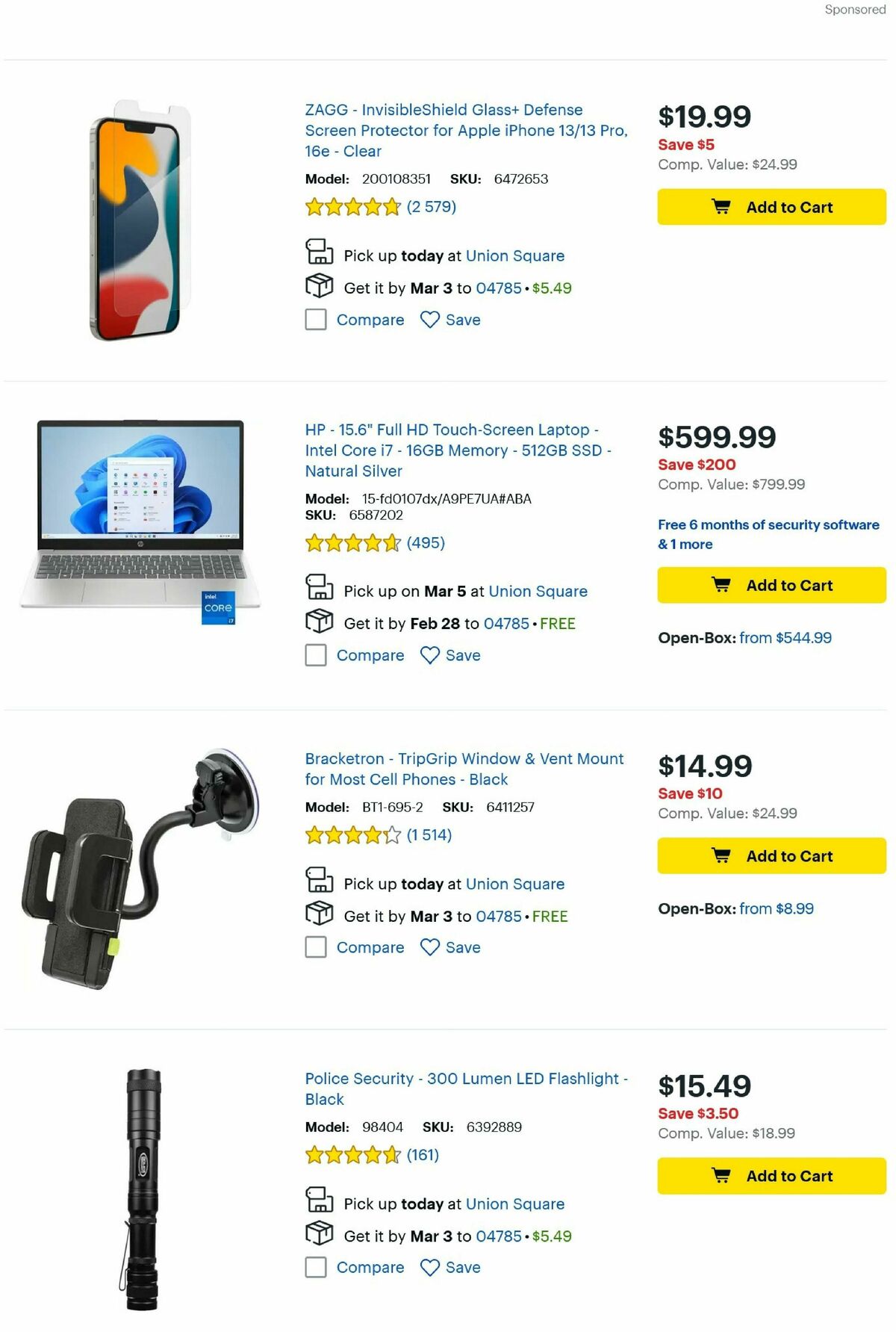 Best Buy Weekly Ad from February 26