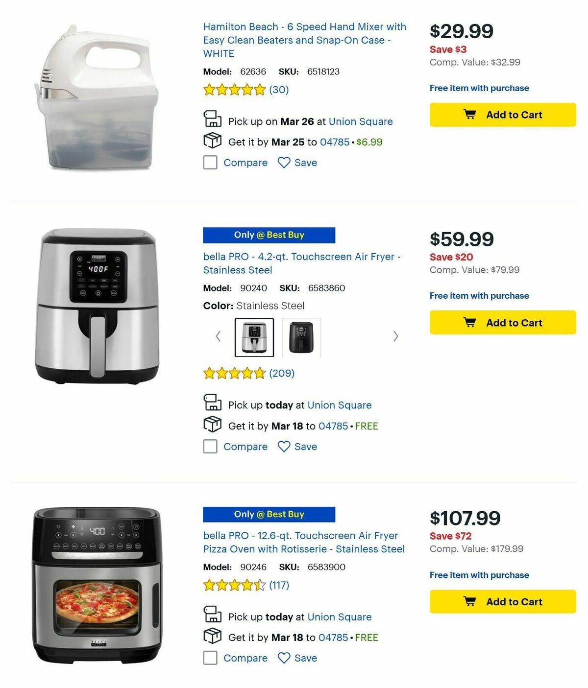 Best Buy Weekly Ad from March 15