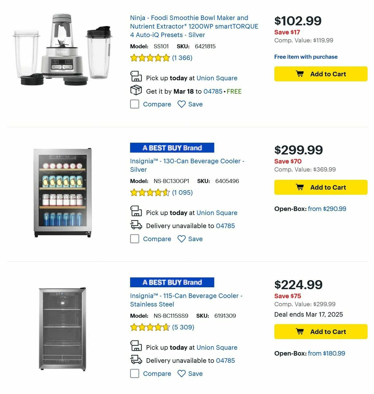 Best Buy Weekly Ad from March 15