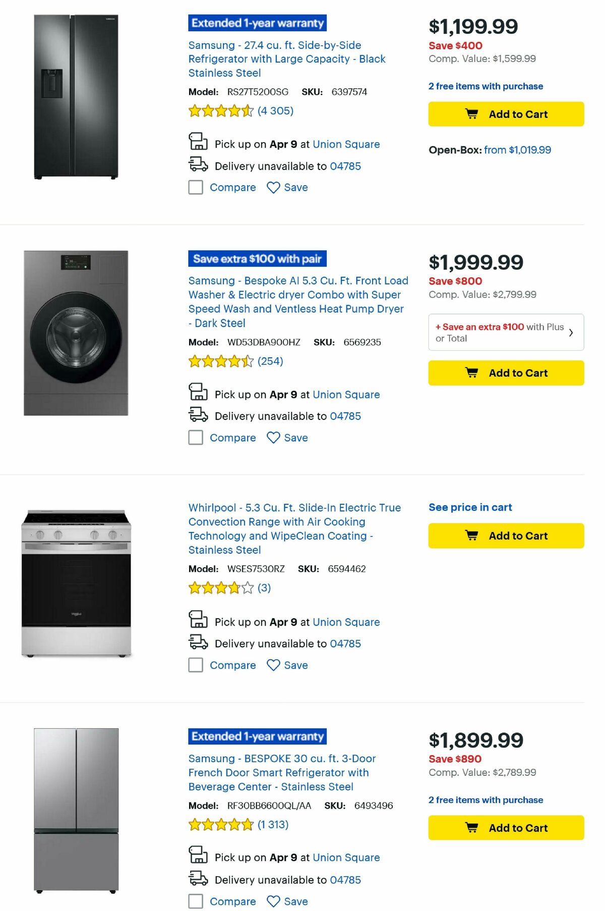 Best Buy Weekly Ad from April 4